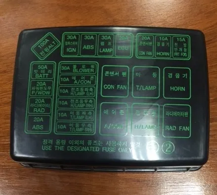 TAPA PORTA FUSIBLES HYUNDAI