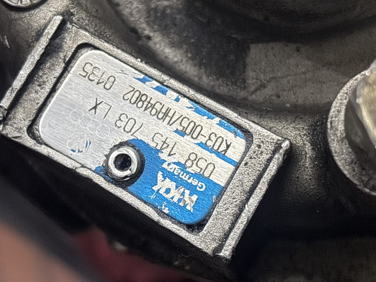 Turbocompresor Audi A4 Avant (B5) 1999-2001 1.8 T Avant 1.8L 110kW 058145703LX
