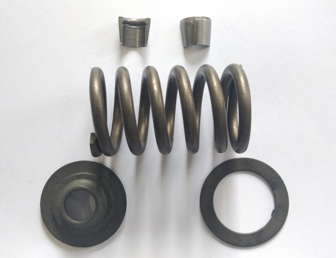 Kit Resorte Valvula,platillo Y Seguro 19/clio/exp. F8q