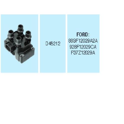 BOBINA ENC. FORD ESCORT 1.8 16V KA FIESTA 3 PINOS 88SFG12029A2A-F000ZS0212