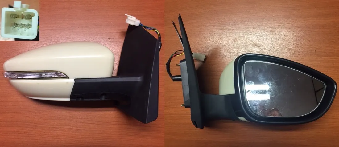 Espejo retrovisor exterior derecho