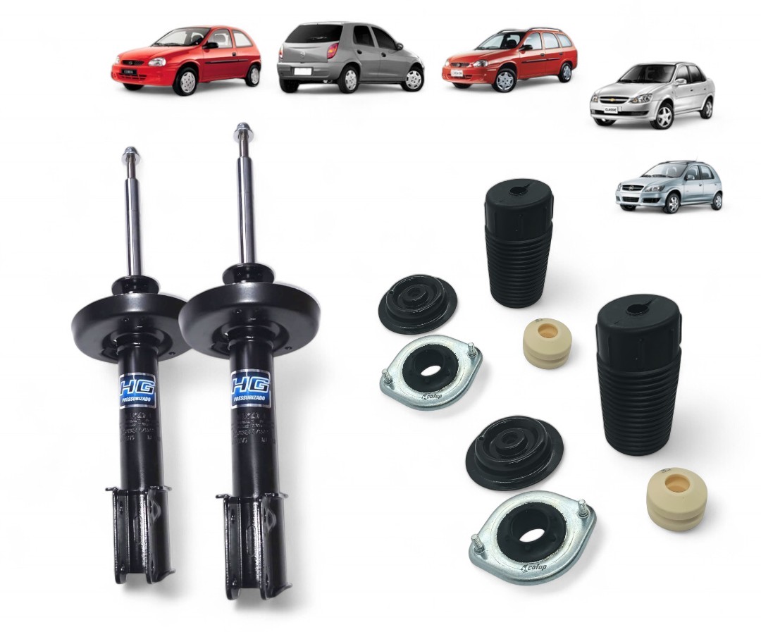 KIT AMORTIGUADORES DELANTERO PRESURIZADO