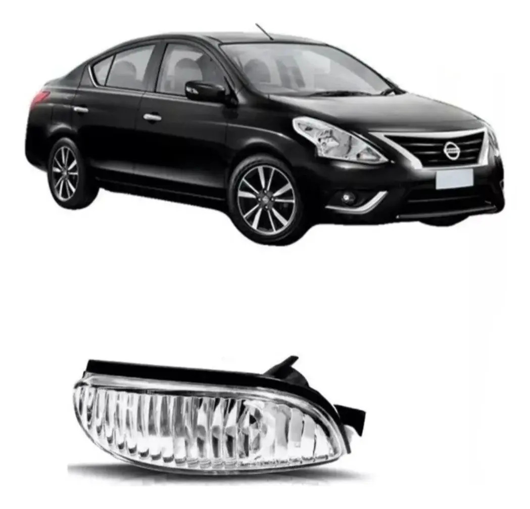 Faro Espejo Nissan Versa 2015 2021 Derecho