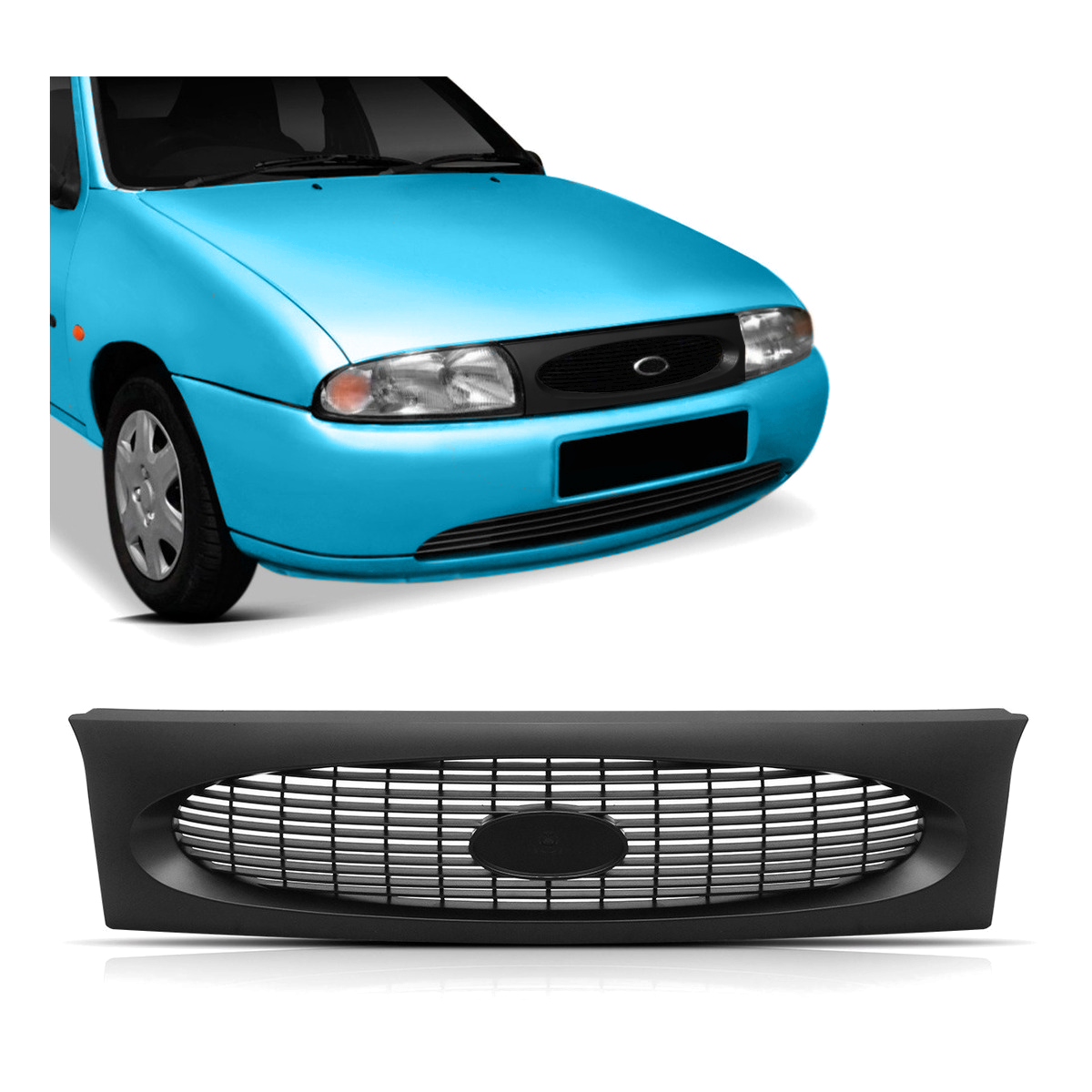 Careta Ford Fiesta 1996 1999 Brasilero