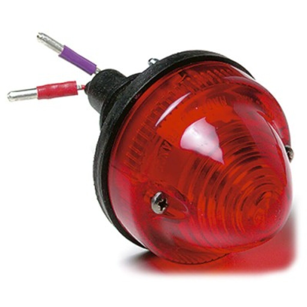 FAROL CITROEN - PEUGEOT MEHARI ROJO-AMBAR TIPO CONO