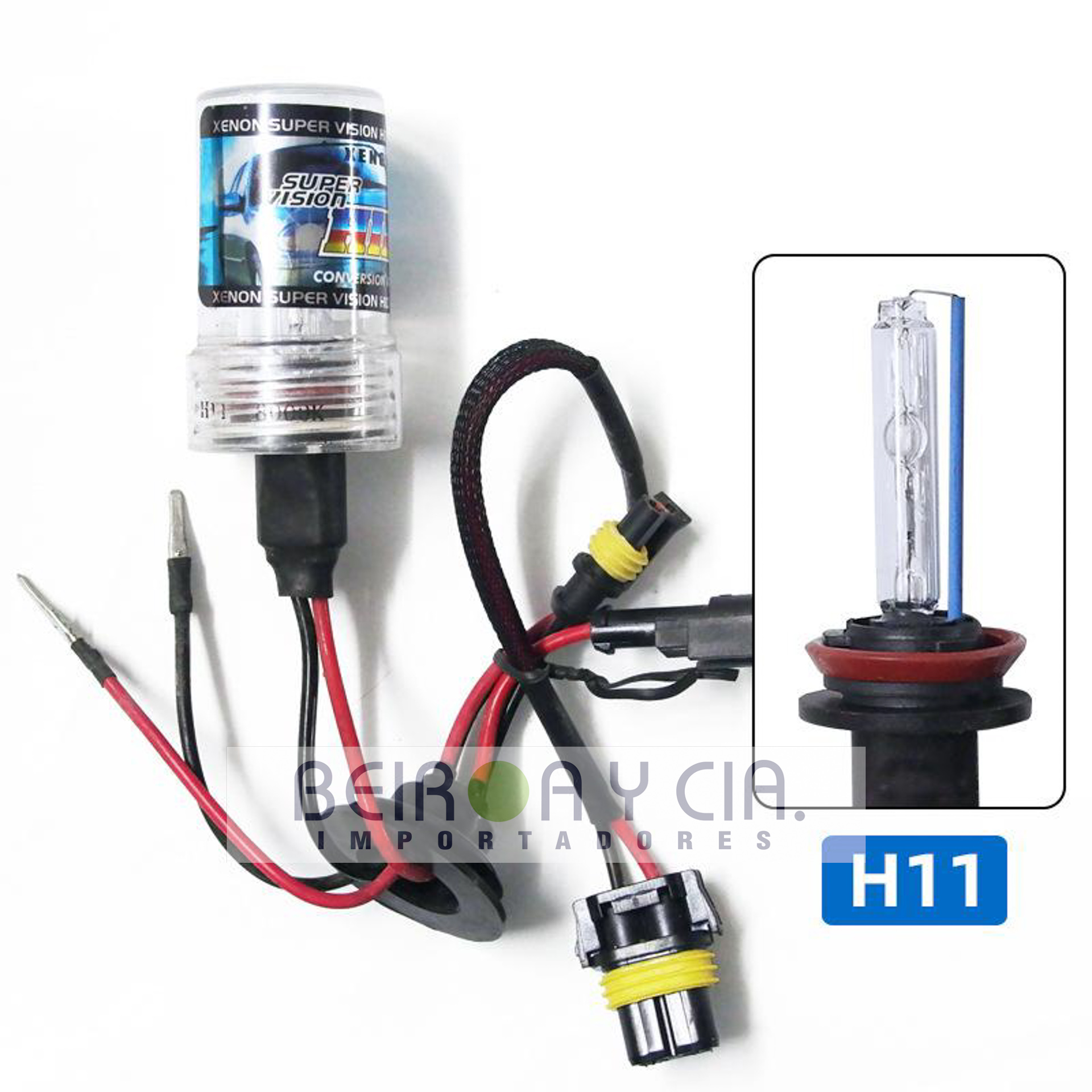 LAMPARA XE XENON H8//H9/H11 6000K 35W