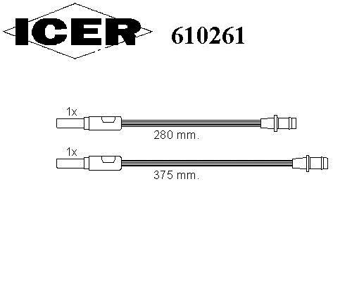 Cable de freno de mano