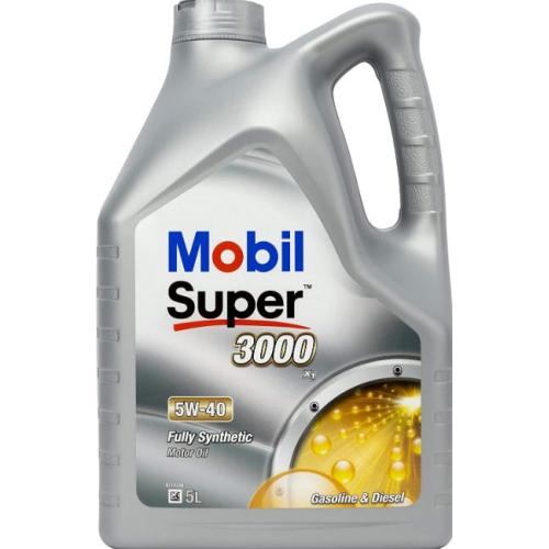 ACEITE MOBIL GALON 4 LTS. 5W40 MOBIL SUPER API SN PLUS SINTETICO SUPER3000 ANP21239