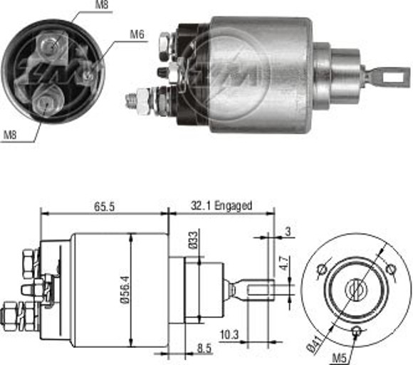 AUTOMATICO ARRANQUE FIAT PALIO/SIENA DIESEL HASTA EL2009