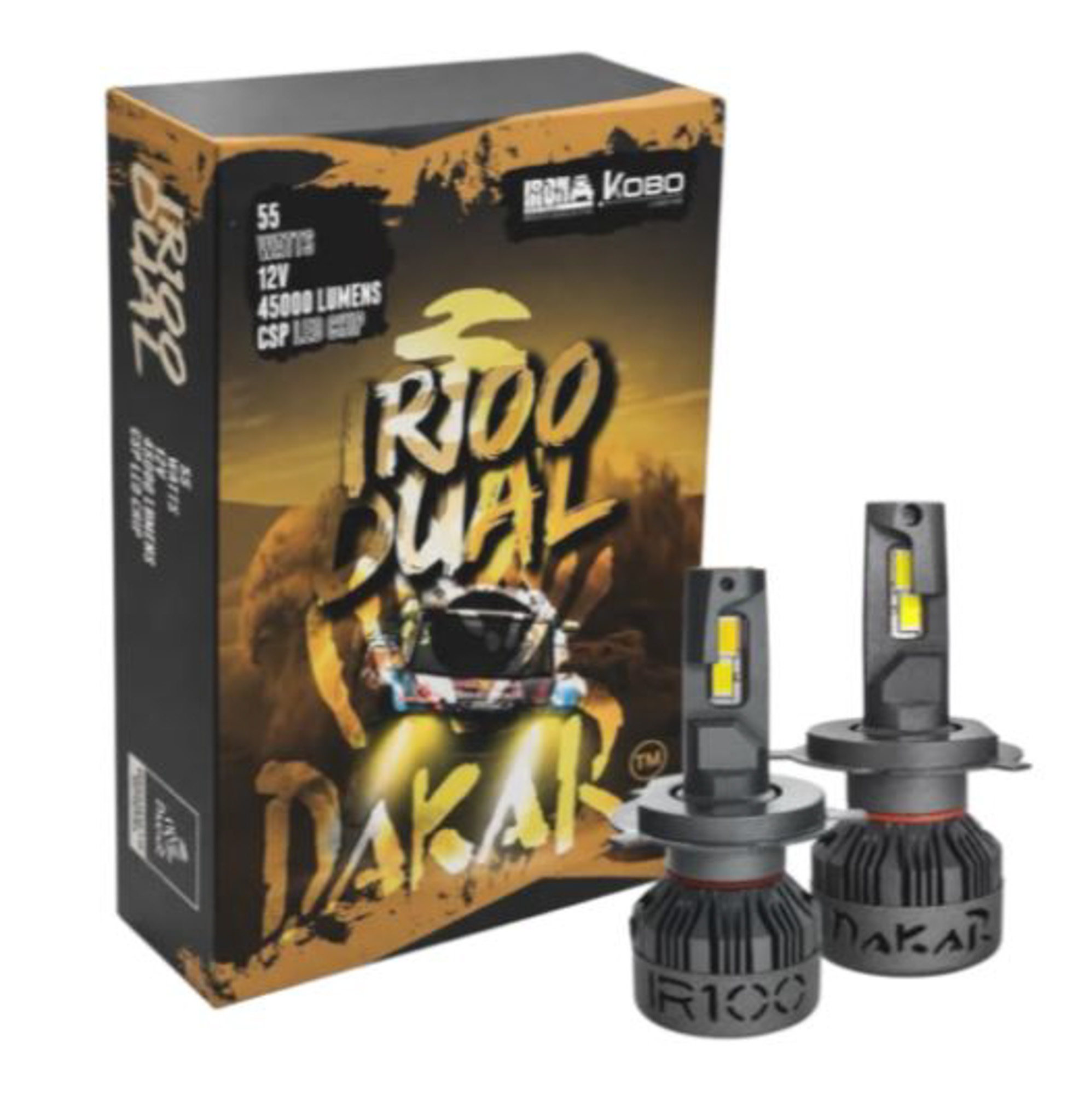 KIT IRX H4 DUAL 3C BL/AM/BL + AM 40000LMS CANB 55W