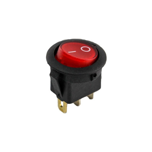 Llave Tecla Redondo On Off x4 Un