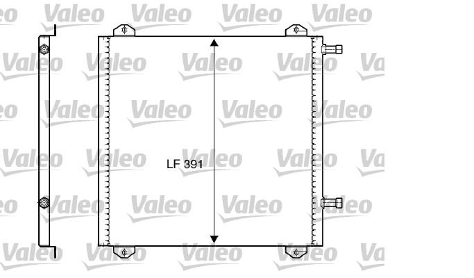 CONDENSADOR AIRE ACONDICIONADO RENAULT TWINGO VALEO [VALEO]
