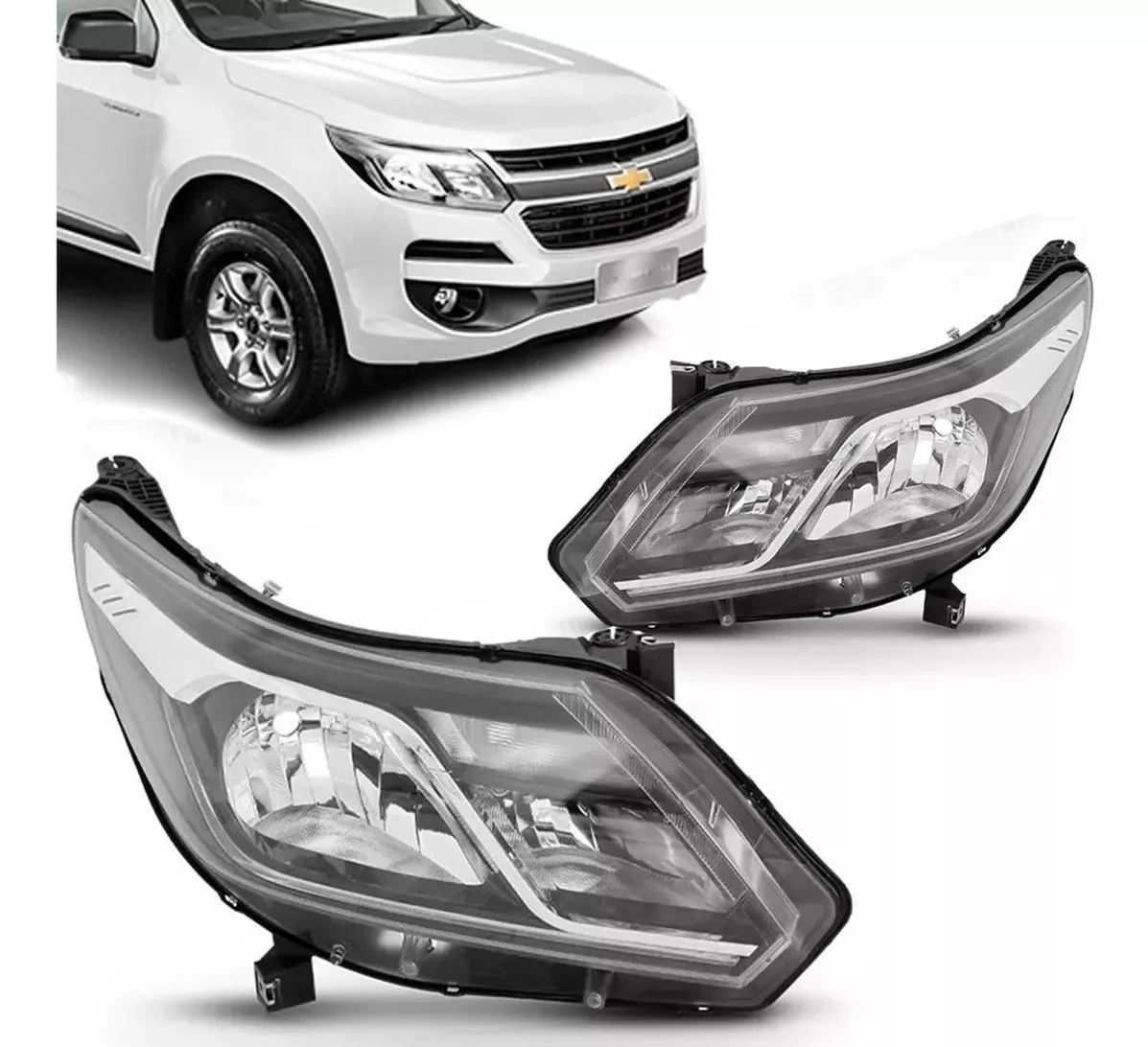 Faro delantero con LED y balasto