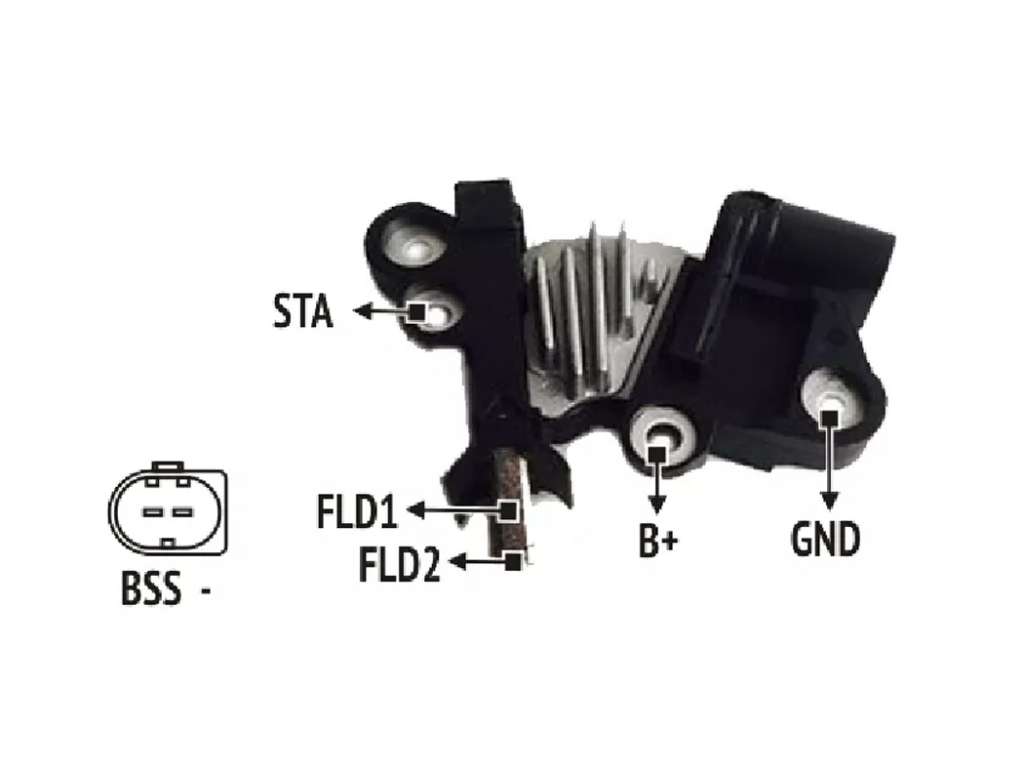 REGULADOR ALTERNADOR BOSCH BMW 06/13 12V