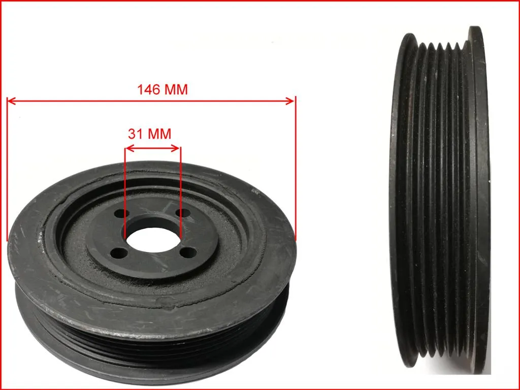POLEA CIGUEÑAL FIAT 2.5D (M/V)