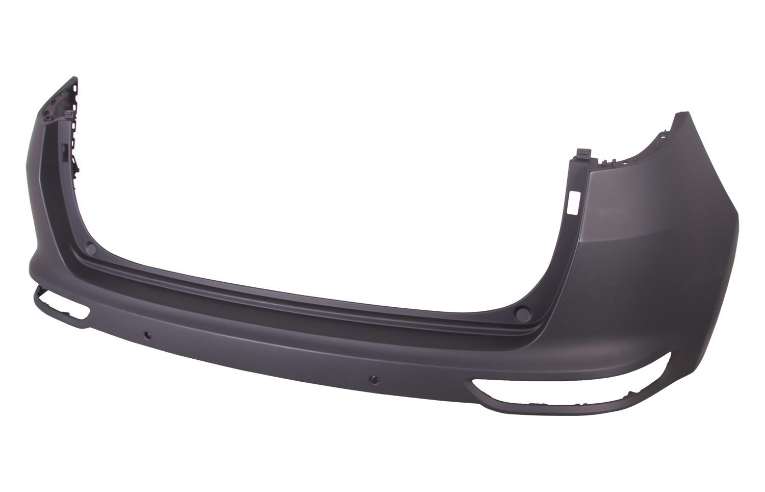 PARAGOLPE TRAS. NEGRO LISO C/AGUJ. SENSOR