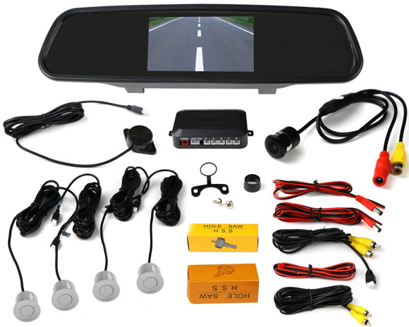 SENSOR DE ESTACIONAMIENTO MARCHA ATRAS CON PANTALLA ESPEJO