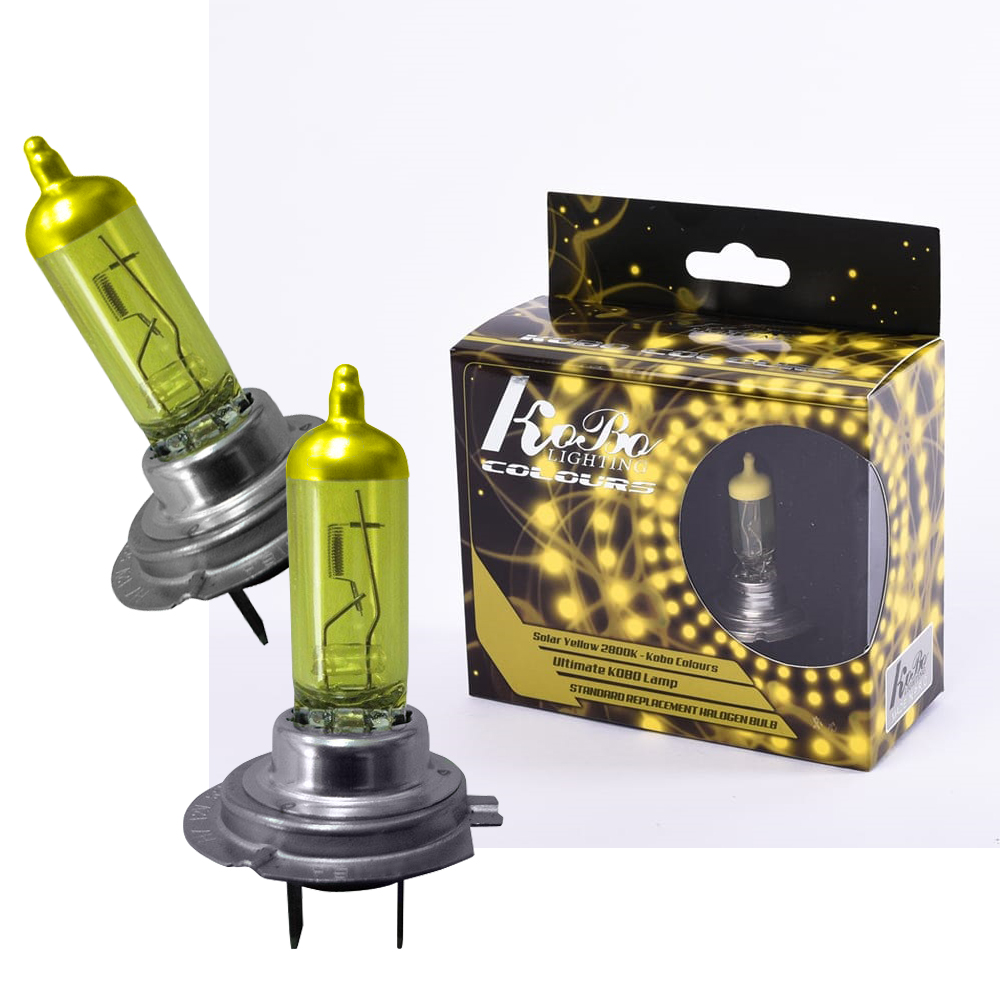 Lampara H7 55W Amarilla ( Antiniebla )