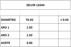 AROS  76.5mm DAEWOO CIELO-LANOS 0.50