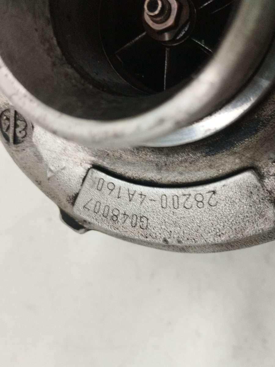 Turbocompresor Hyundai H 1 1999-2007 2.5 Turbodiesel 2.5L 73kW 282004A160