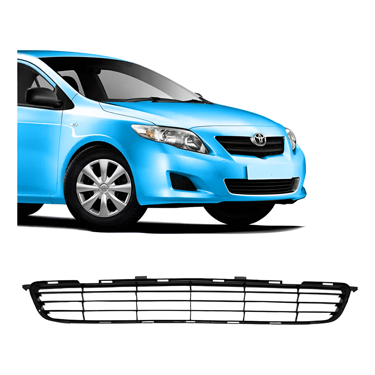 Rejilla Central de Paragolpe Toyota Corolla 2008 2011