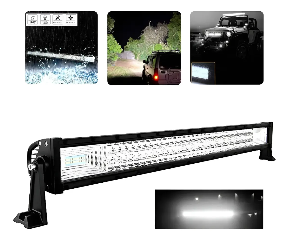 Barra de Luz LED 405W 80 cm Ultra Potente para 4×4, Camionetas, Maquinaria Agrícola y Camiones