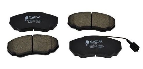 PASTILLAS FRENO DELANTERAS PEUGEOT BOXER MODELO NUEVO AÑO 2014 EUROPEAS [KLAXCAR FRANCE]