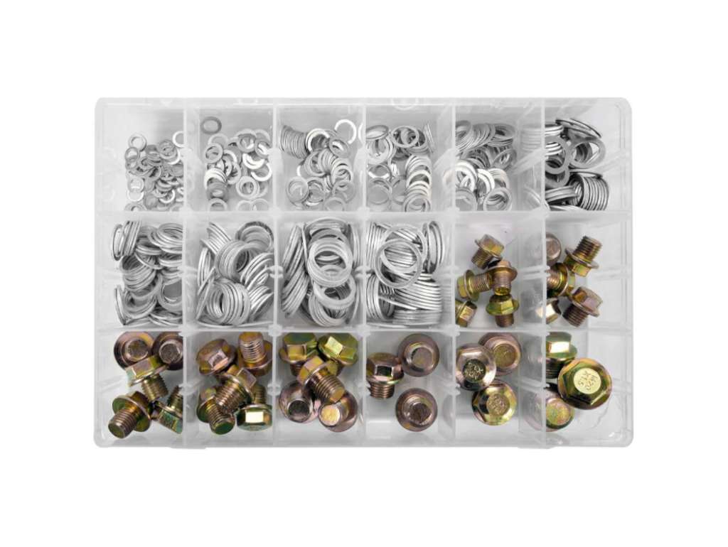 Kit universal de tapones de cárter y arandelas