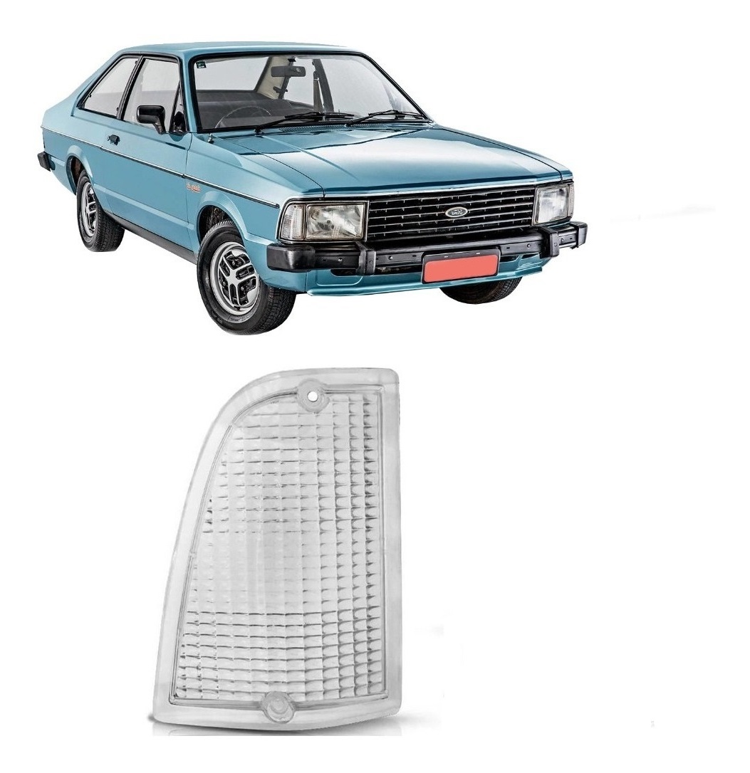 Acrilico de Señalero Ford Corcel 2 Derecho