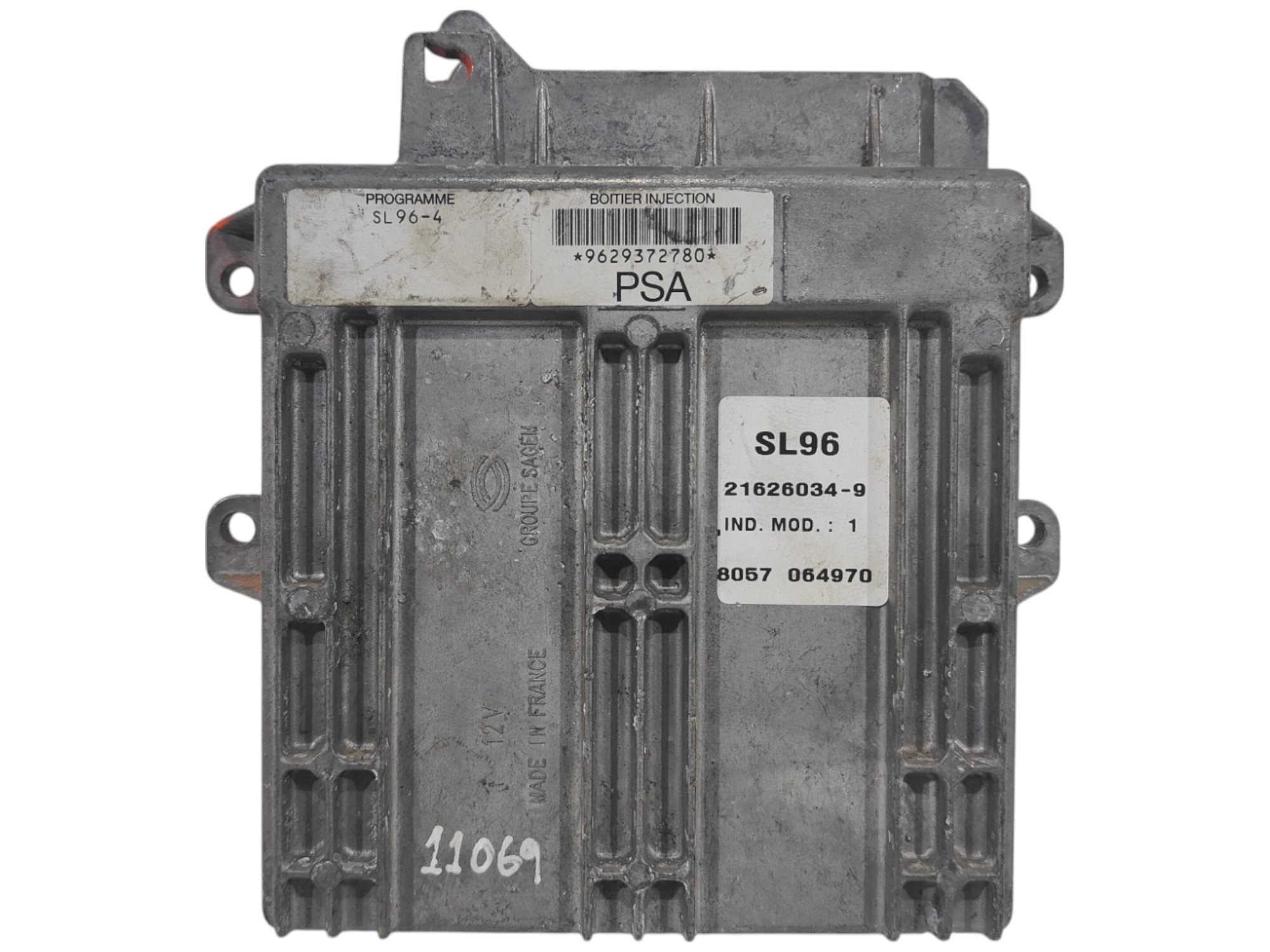 ECU de motor Peugeot Citroen 1.8i 110CV , Ref: 11069-K3C9