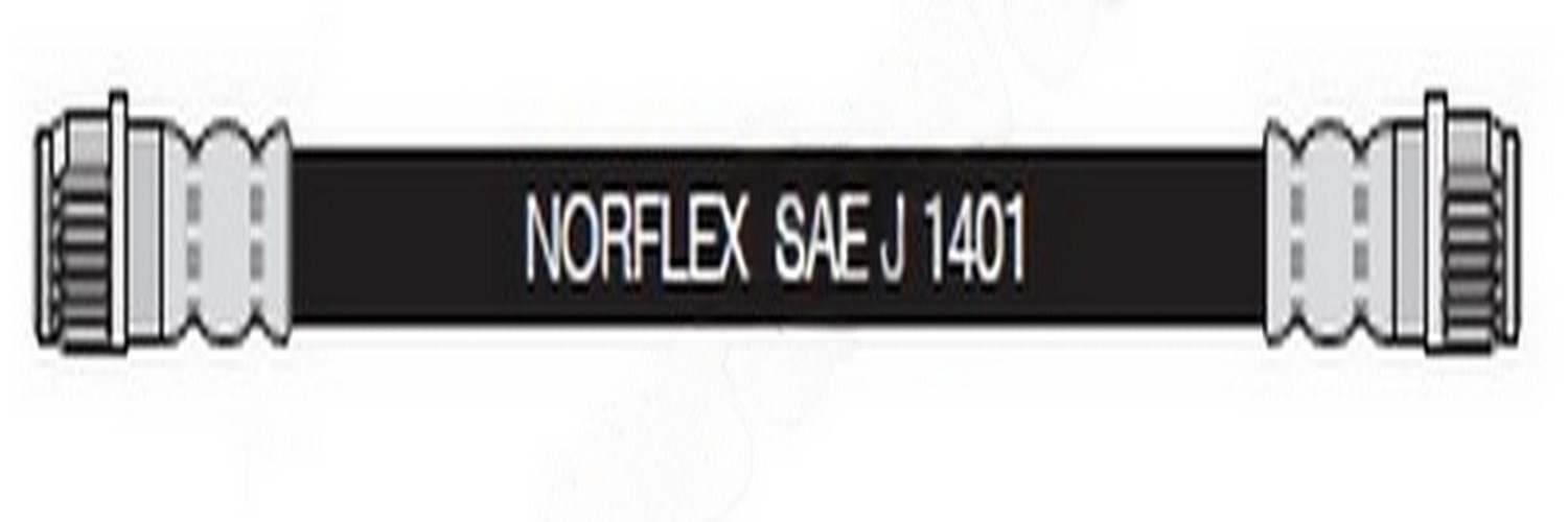Manguera de freno flexible trasera