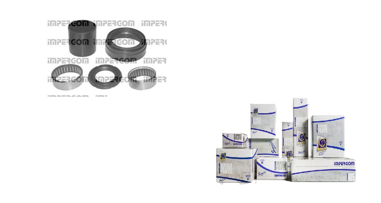 RULEMAN TUBO SUSPENSION TRASERO KIT CITROEN PEUGEOT 106 MODELO NUEVO SAXO SIN TAPA POR LADO [IMPERGOM]