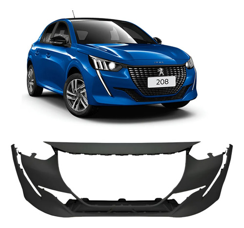 Paragolpe Delantero Peugeot 208 – 2022 Sin Rejillas