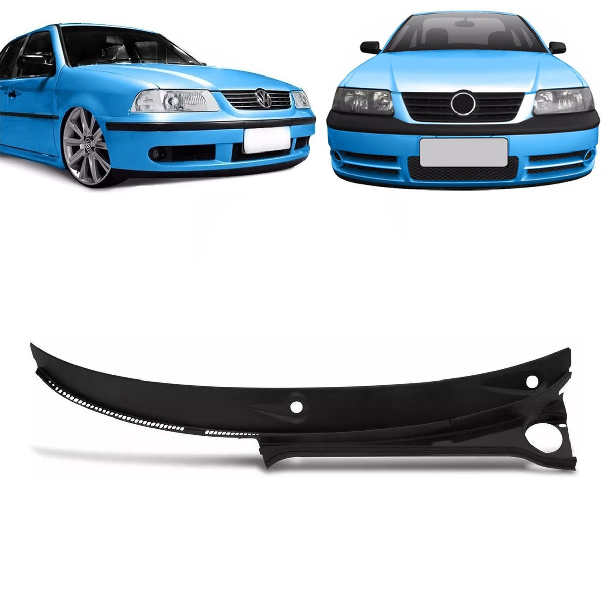 Rejilla de torpedo Volkswagen Saveiro G3 2000 2005 Fase 1 Fase 2