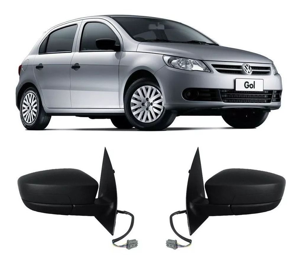 Espejo Vw Gol G5 Electrico Derecho 2008/2013