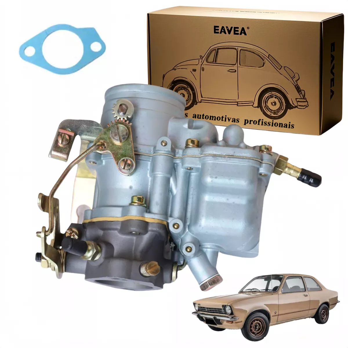 Carburador Gm Chevette 1.4 1.6 Dfv Simple Gasolina