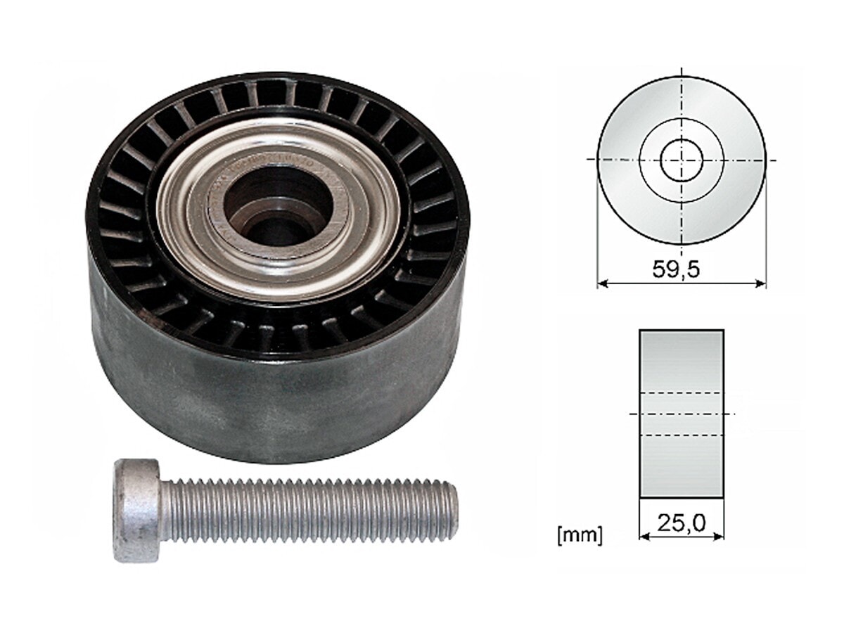 Tensor Guia De La Correa Citroen Berlingo/Xsara Peug 306/Partner/Expert/206 98-25