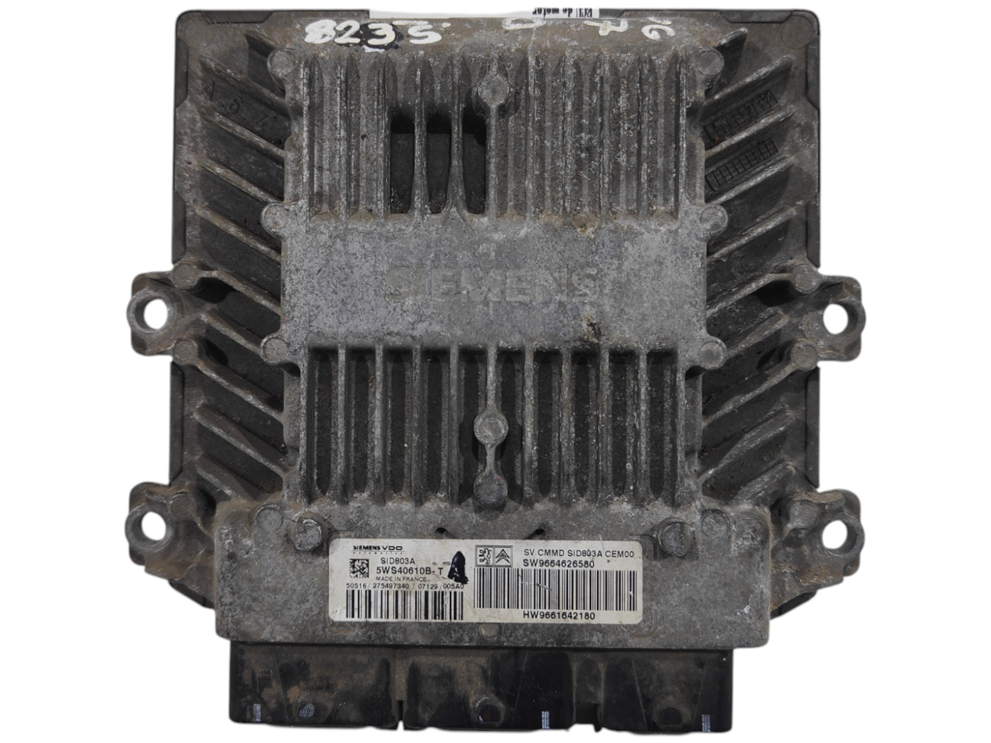 ECU de motor Peugeot 807 2.0 HDi , Ref: 8235-K3B2