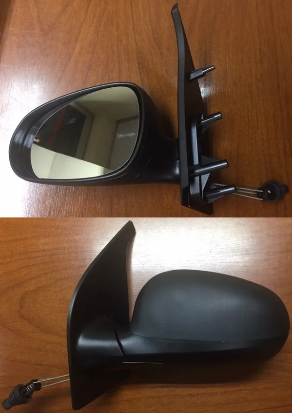 Espejo retrovisor exterior izquierdo manual con carcasa pintada