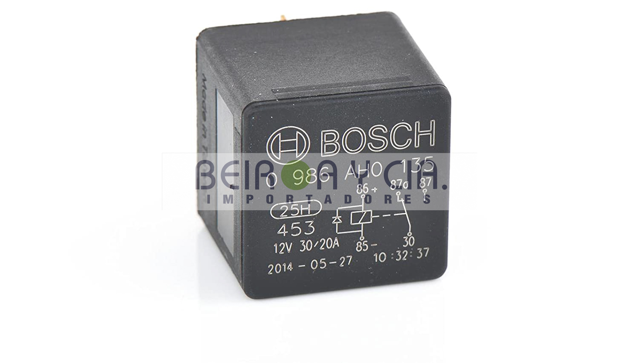 RELAY BOSCH 0986AH0135 INV. S/SOP 12V 30/20A 5T