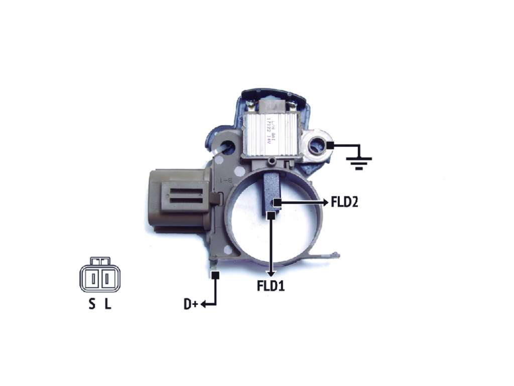 REGULADOR ALTERNADOR MITSUBISHI MI L200/MONTERO 12V