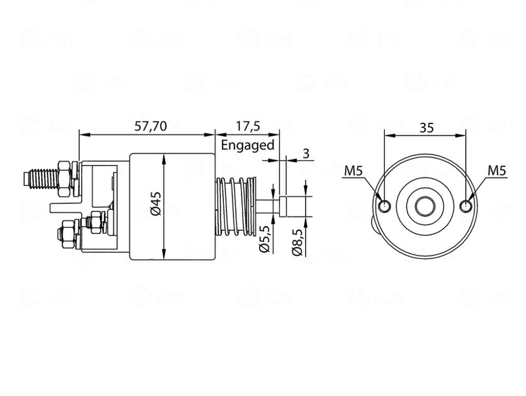 SOLENOIDE VALEO RE KWID 1.0/LOGAN/SANDERO