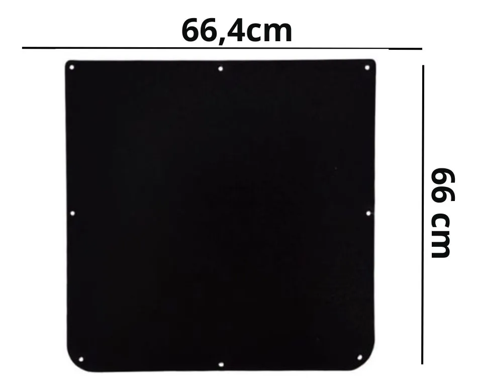 Par de Forros de Puerta Trasera para Mercedes-Benz Sprinter 1998–2012 – MDF Negro