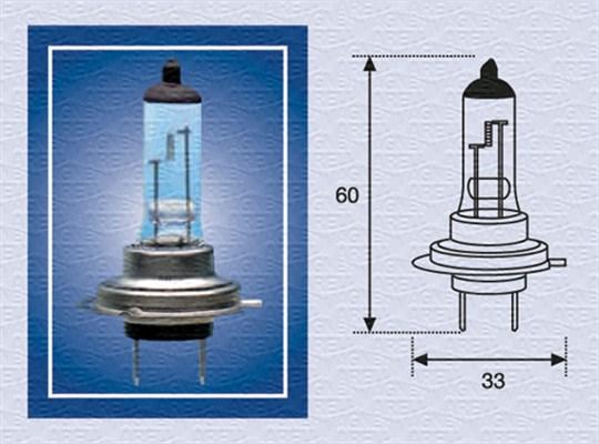 Lámpara Halógena H7 55W