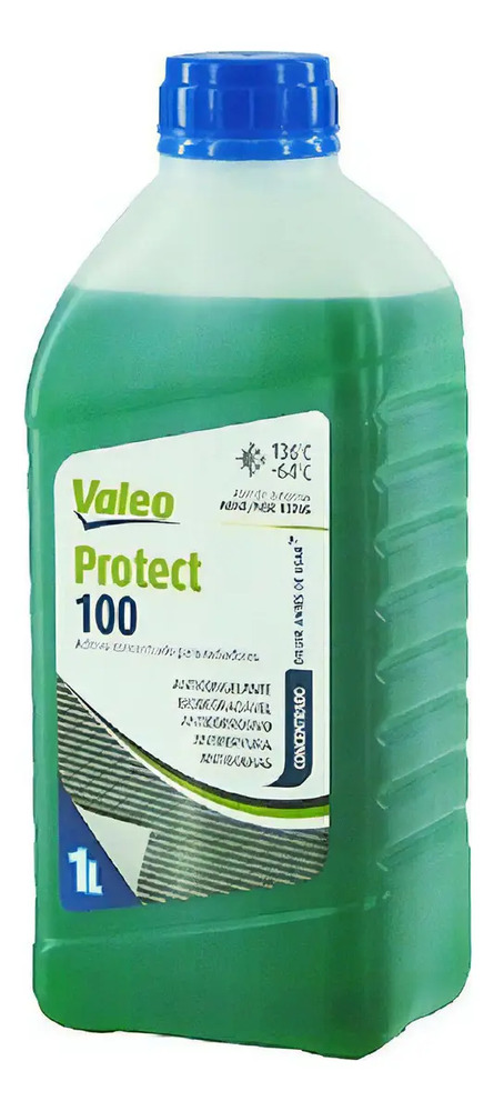 Refrigerante Anticongelante Valeo Verde Para Auto Y Camioneta 1 L