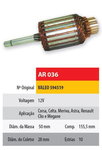 INDUCIDO 12V VALEO CHEVROLET CORSA/CELTA/MERIVA/ASTRA