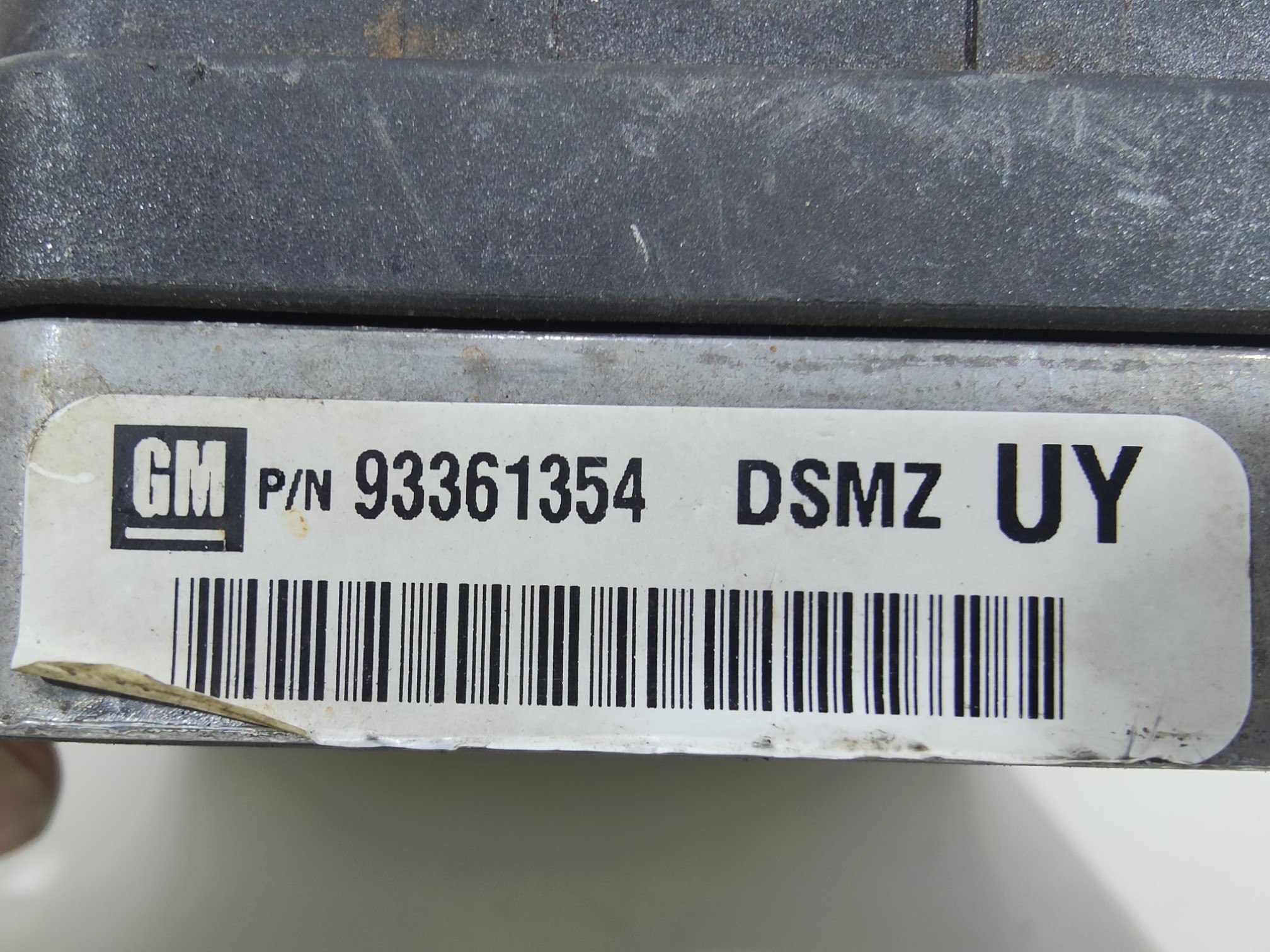 ECU de motor Chevrolet Montana 1.8 8v , Ref: 8287-K3A5