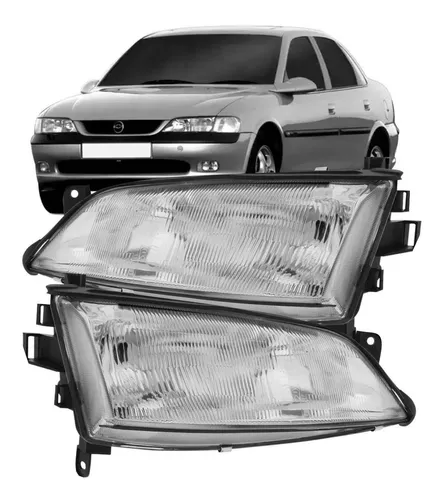 Par de faros delanteros