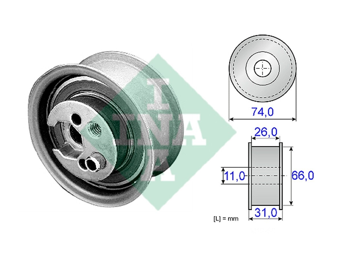 Tensor Correa Distr Volks Passat 01-05