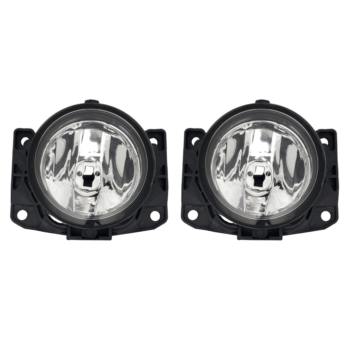 Kit 2 Faros Auxiliar Caminero + 2 Lamparas H1 Fiat Palio Siena Fase 2 2005 /